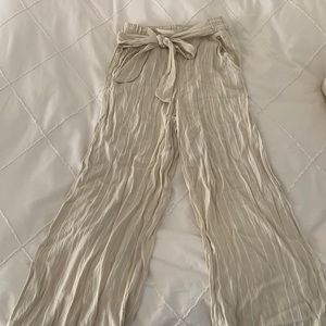 Aritzia Wilfred Tie Front Pants